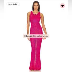 Asta Resort- Natalia Dress in Fuchsia Pink